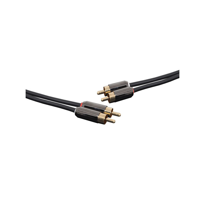 0.75m Stereo Dual RCA Male to Dual RCA Male Cable