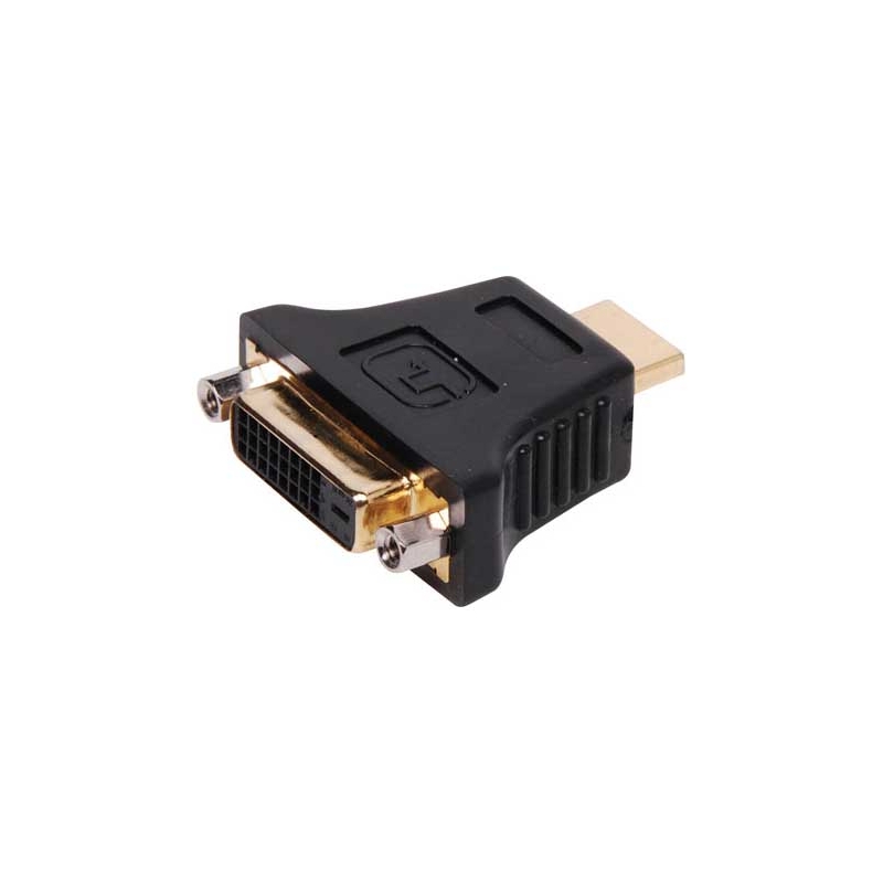 HDMI Plug to DVI-D Socket Adapter