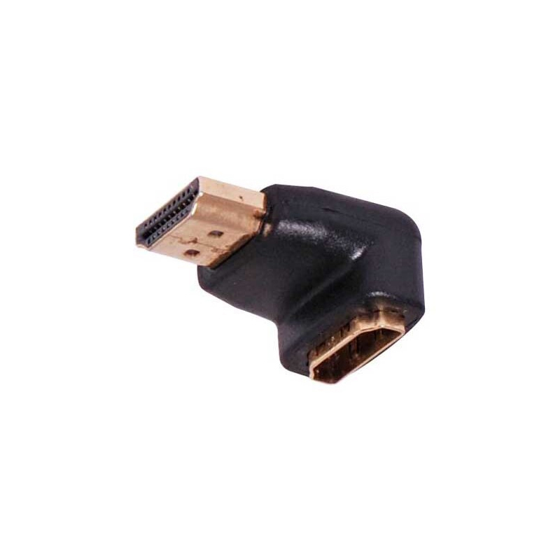 P7370A Right Angle HDMI Male To HDMI Female Adapter
