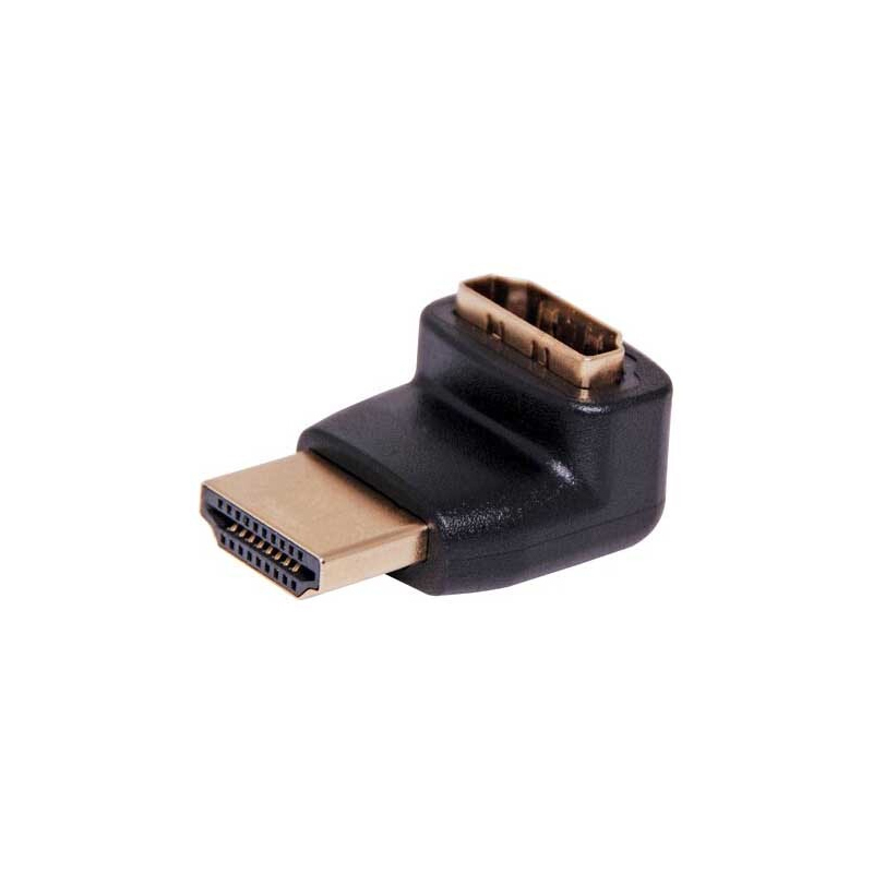 P7371A Right Angle HDMI Male To HDMI Female Adapter