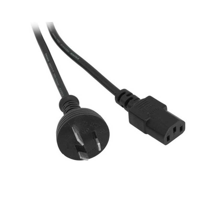 Power Cord IEC 3 pin plug (Male) to IEC-C13 (Female)