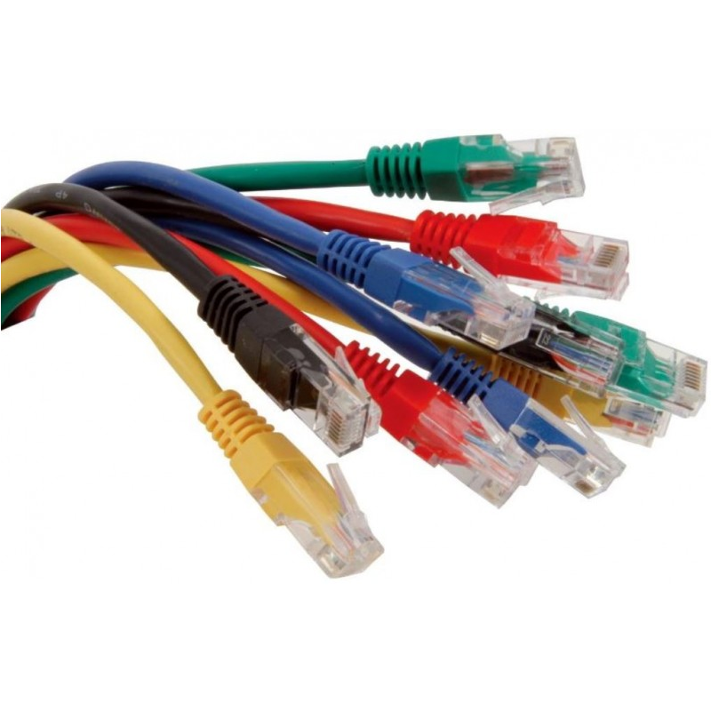 Cat-5e 5.0m Ethernet Patch Lead (Yellow)