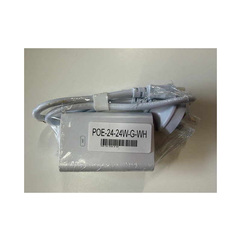 24V Gigabit PoE Injector with ESD Protection & LED 1A (24W)