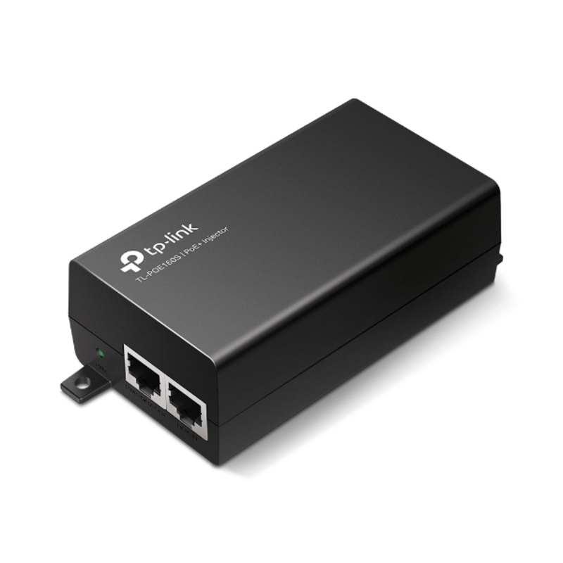 TP-LINK OMADA POE+ GIGABIT INJECTOR, PLUG N PLAY, GbE(2), 3YR WTY