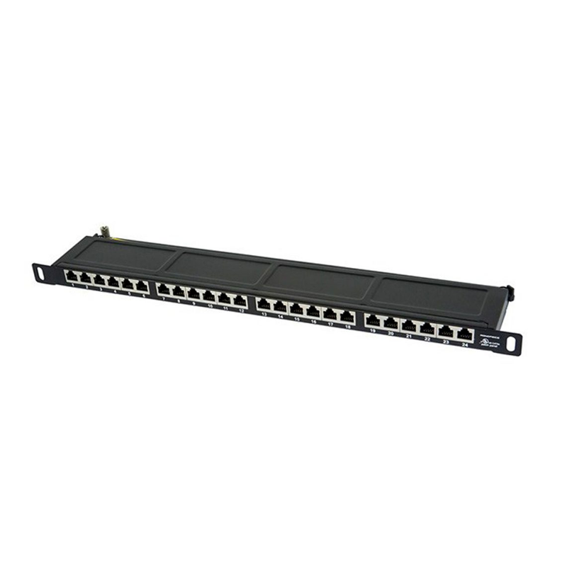 24 Port 19" Cat 5e Patch Panel