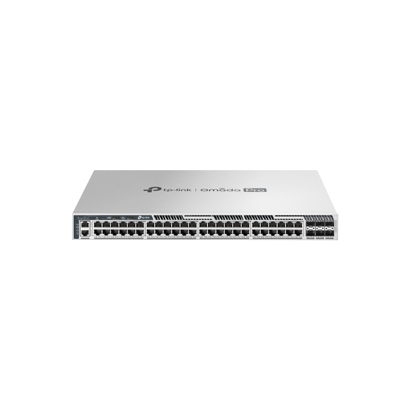 TP-LINK OMADA PRO 48-PORT MANAGED 2.5G L3 SWITCH, 2.5G(48), 25G SFP28(6), 1U, 5YR