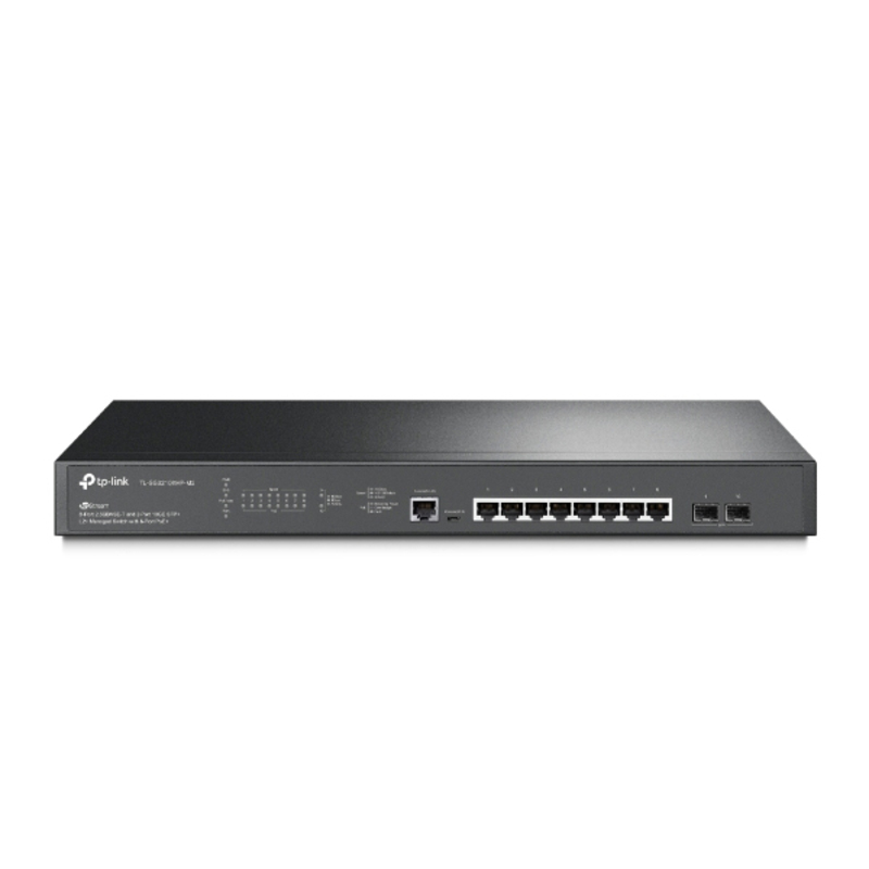 TP-LINK OMADA 8-PORT MANAGED GIGABIT L2+ SWITCH GBE(8),SFP(2), 5YR WTY