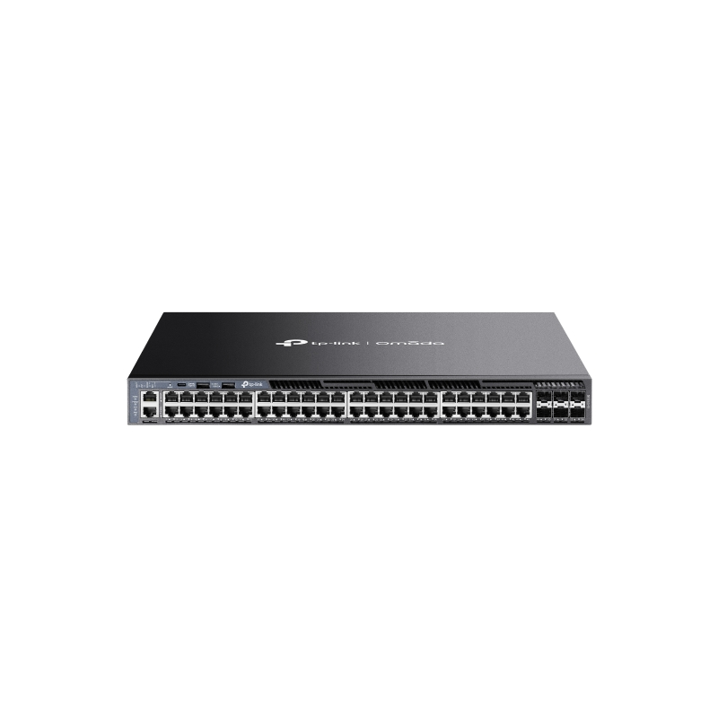 TP-LINK OMADA 48-PORT MANAGED GIGABIT L3 STACK SWITCH, GbE(48), 10G SFP+(6), 5YR
