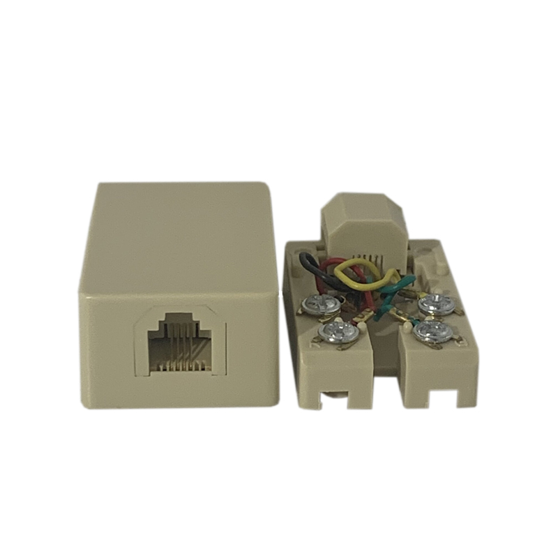 6P4C Surface Mount Jack with Screw Terminals
