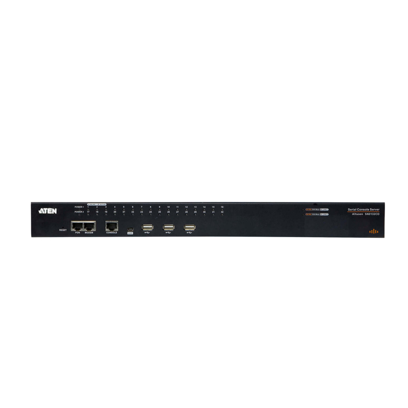 Aten 32 Port Serial Console Server over IP with Dual AC Power 2yr