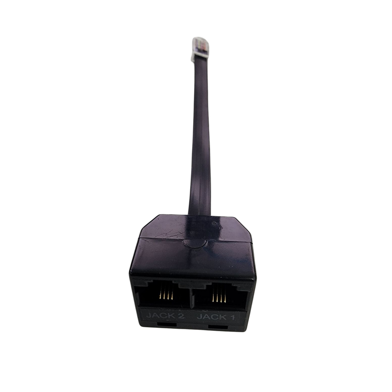 8P8C plug split to 2x 8P4C sockets on lead