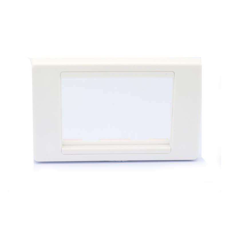 Un-equipped shuttered plate