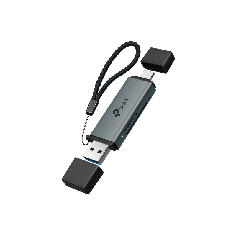 TP-LINK USB 3.0 TYPE-C&A TO SD & MICROSD 3.0 CARD READER, 1YR