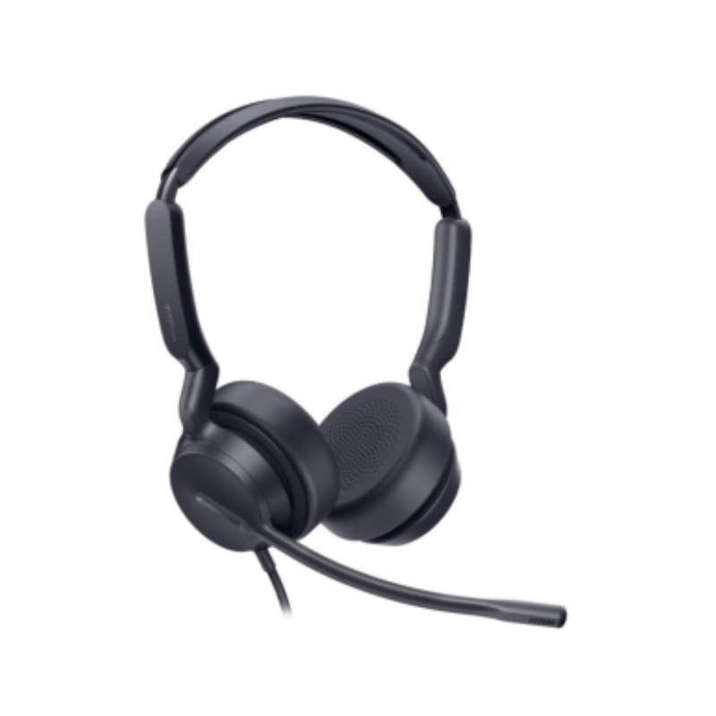 Yealink (UH42) Wired SE Dual Headset - Noise Cancelling Mic - USB C Native - C + A Adapter 