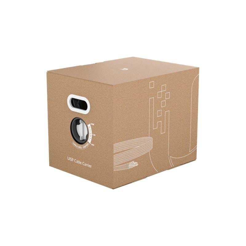 Ubiquiti UISP Cable Carrier - bulk cable - 1000 ft - black