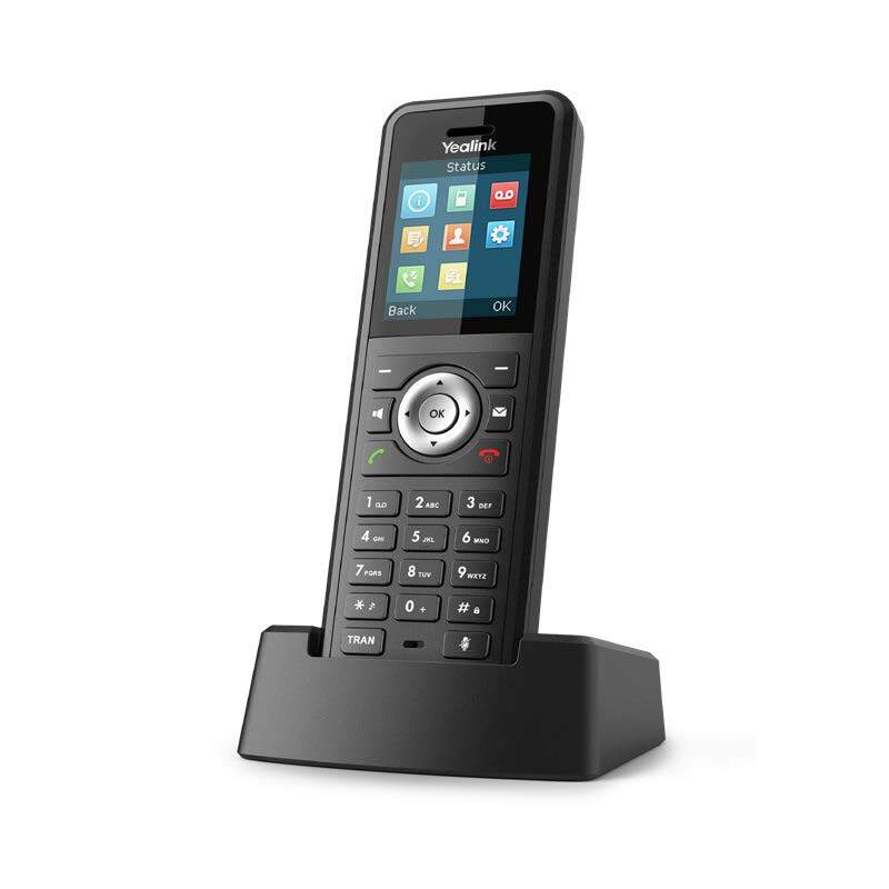 YEALINK (W59R-PRO) IP DECT RU GGED PHONE W/CHARGING BASE,1.8" COLOUR SCREEN, BLUETOOTH,PSU