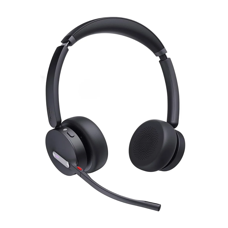 Yealink (WH64) Bluetooth DECT Hybrid Headphones - MS - Stereo - WDD60 DECT Dongle - No Base Station