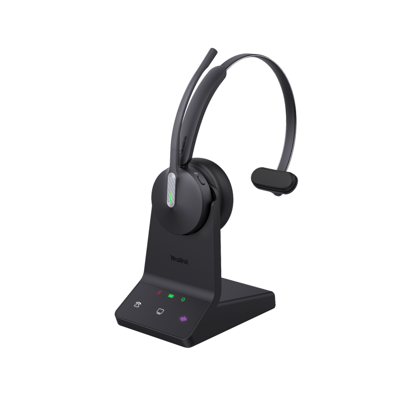YEALINK BLUETOOTH DECT (WH64) UC MONO HEADSET WITH BASE STATION